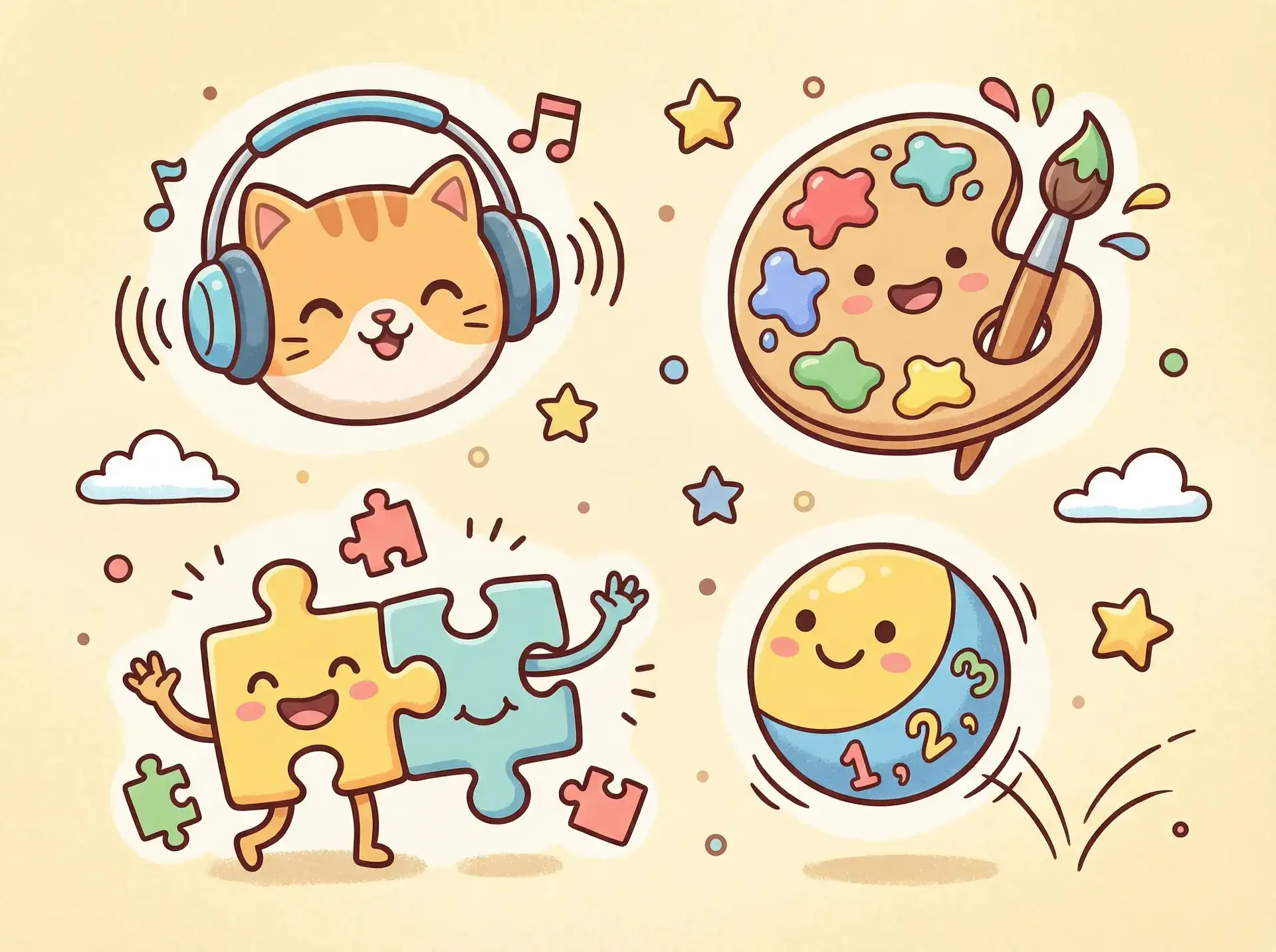 小朋友的手工作品 - 露出調教 益智创作